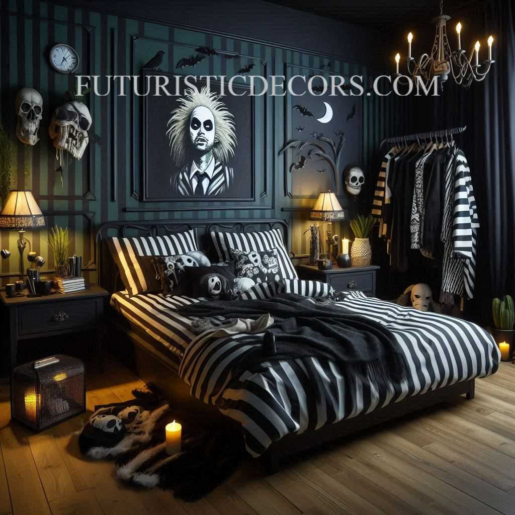 Beetlejuice Bedroom