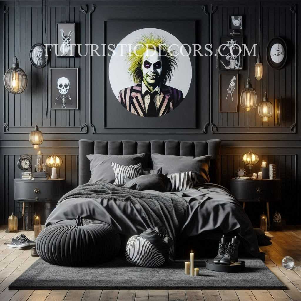 Beetlejuice Bedroom