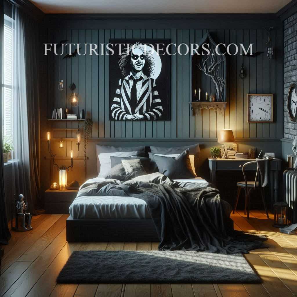 Beetlejuice Bedroom