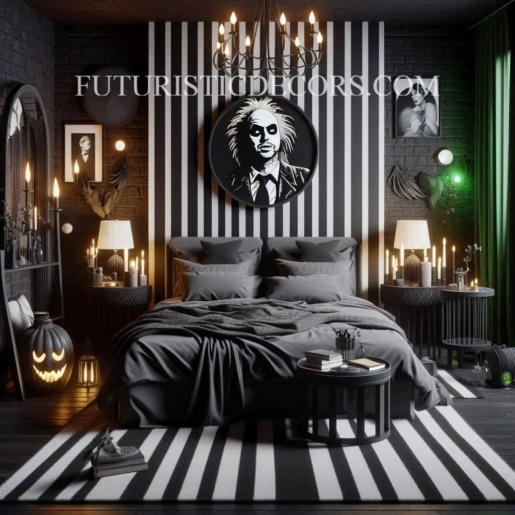 Beetlejuice Bedroom