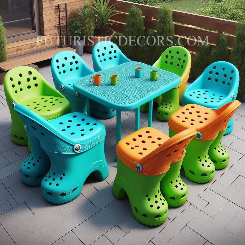 Crocs Patio Set