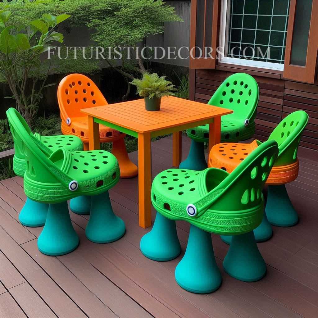 Crocs Patio Set