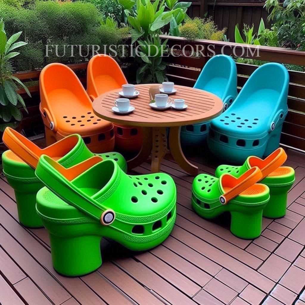 Crocs Patio Set