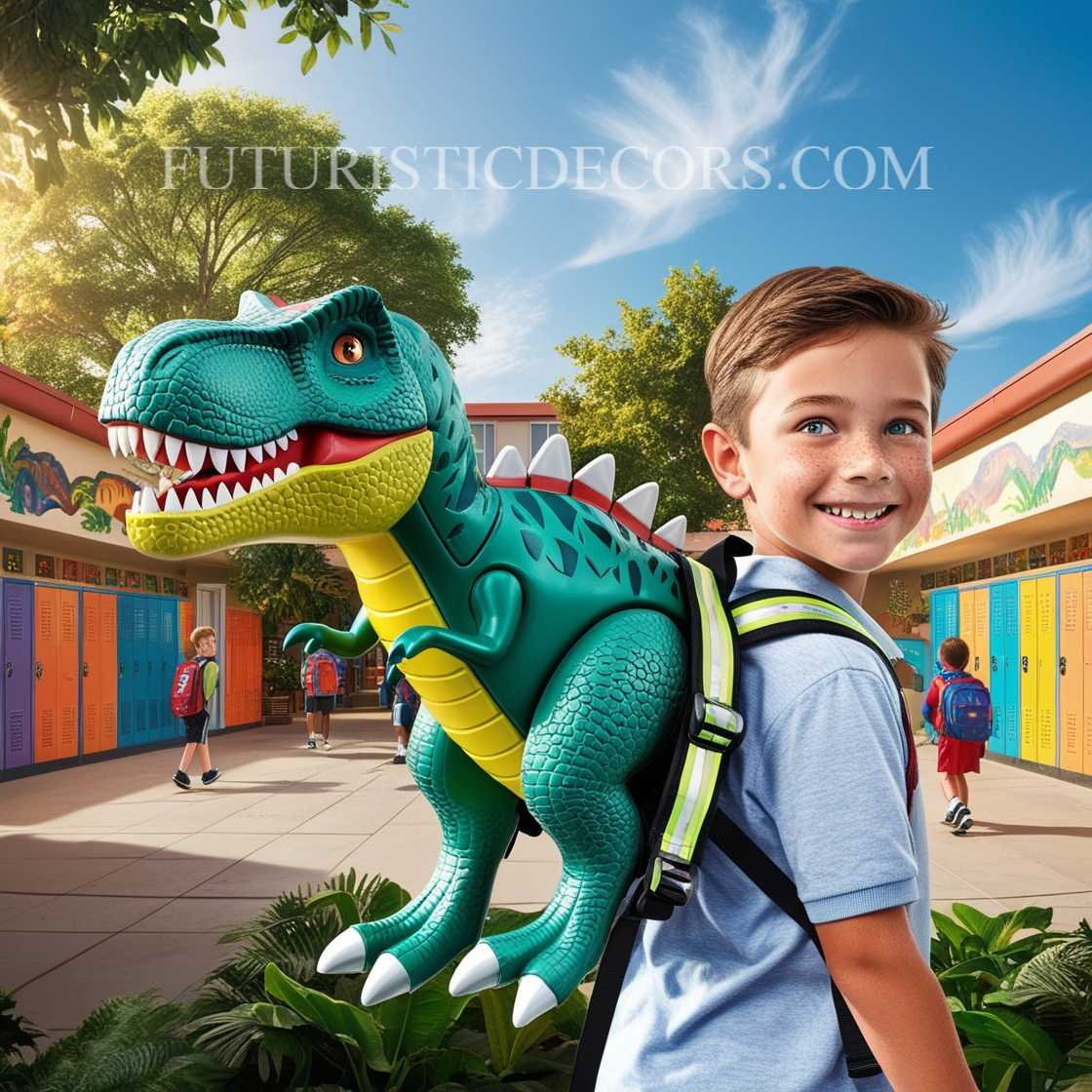 Dinosaur Backpacks A Dinosaur Shaped Backpack As A Gift For Your Child