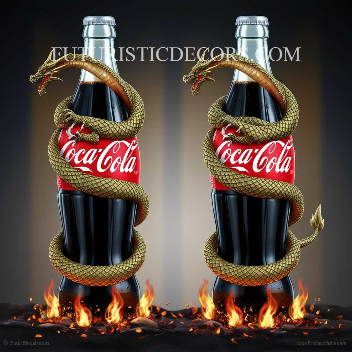 Dragon Coca Cola