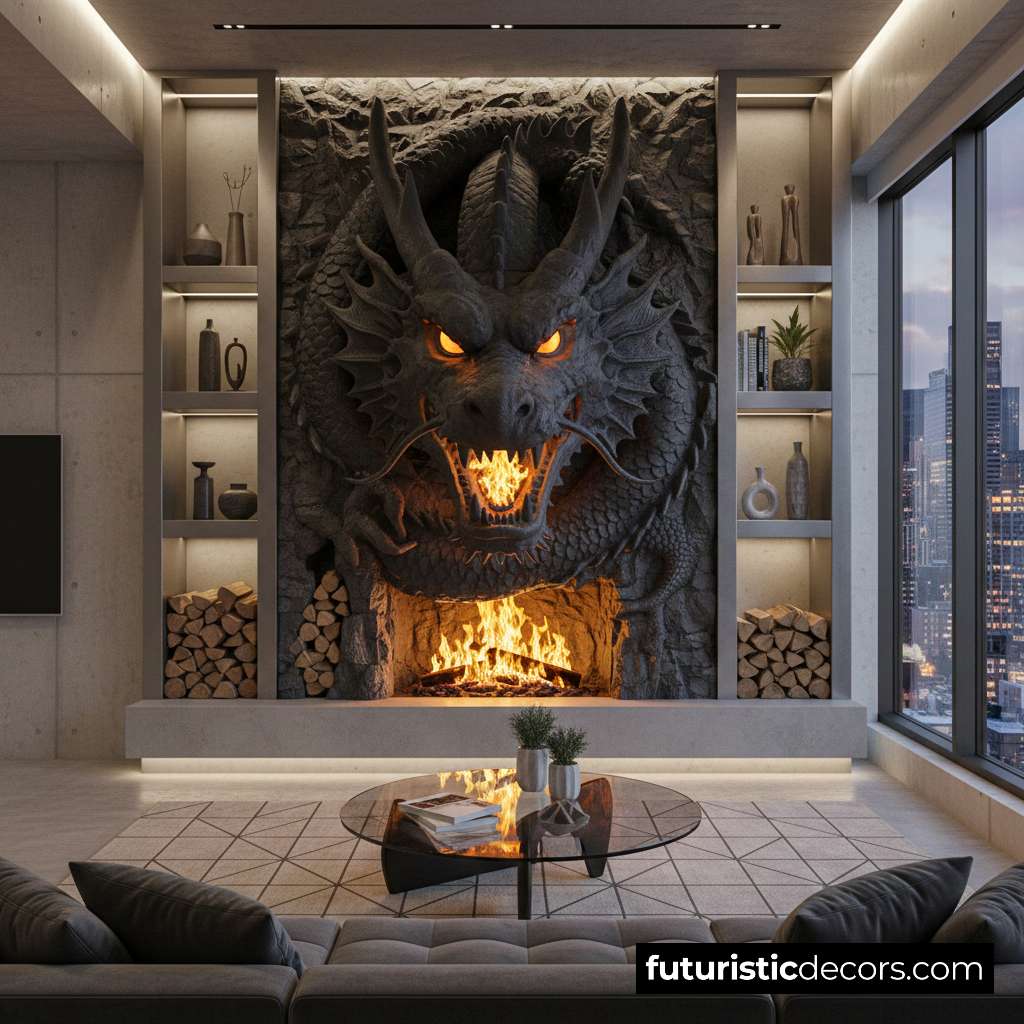 Dragon Fireplaces