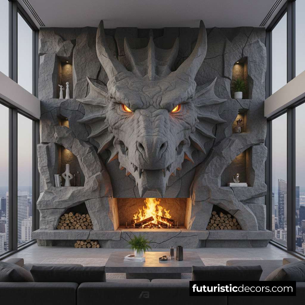 Dragon Fireplaces