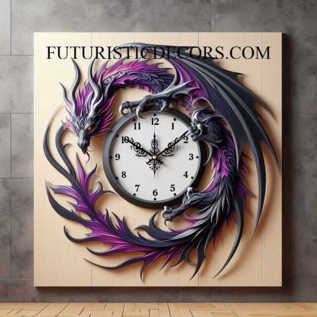 Dragon Wall Clock