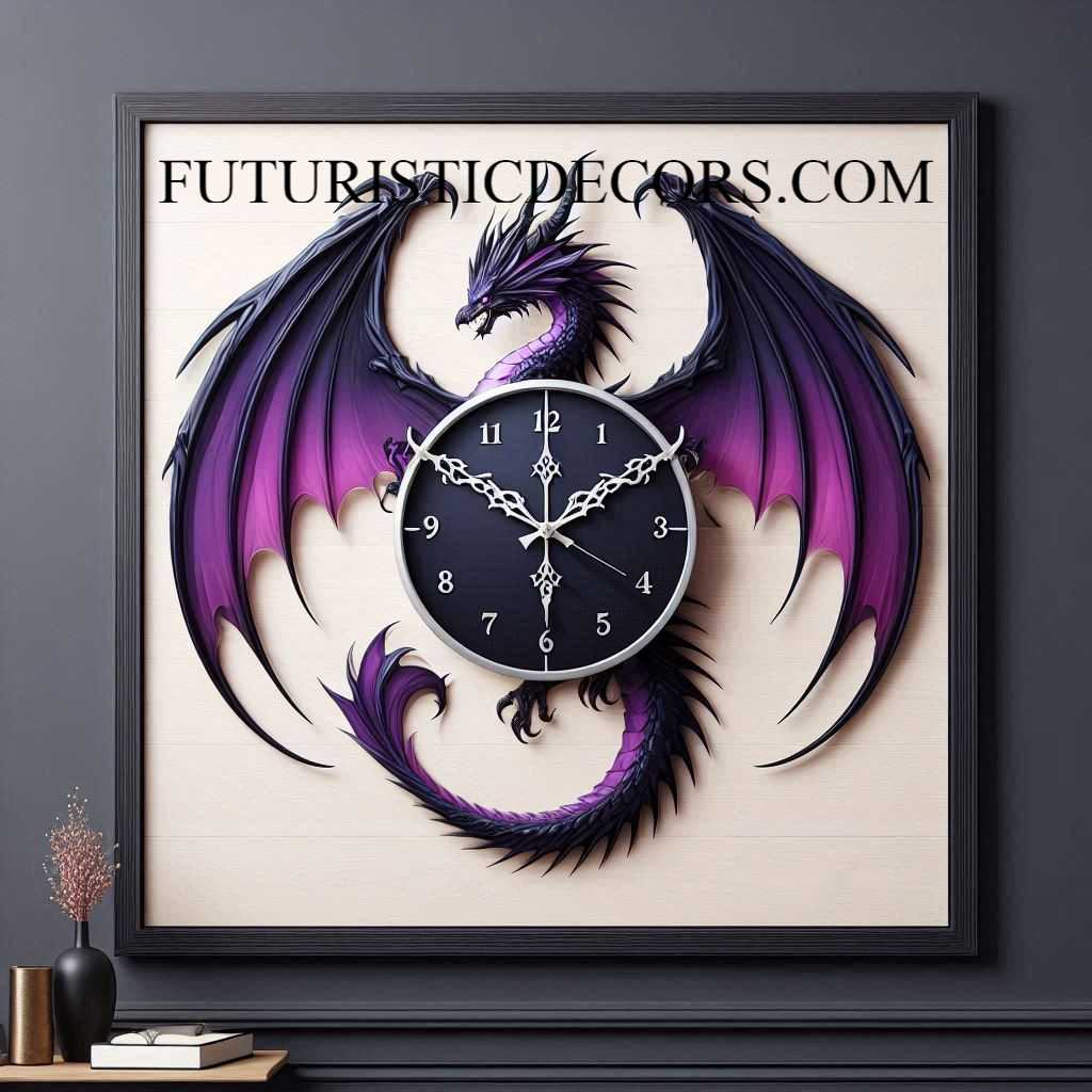 Dragon Wall Clock