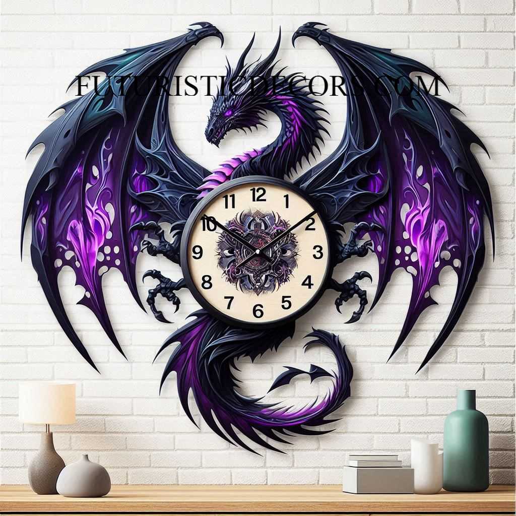 Dragon Wall Clock