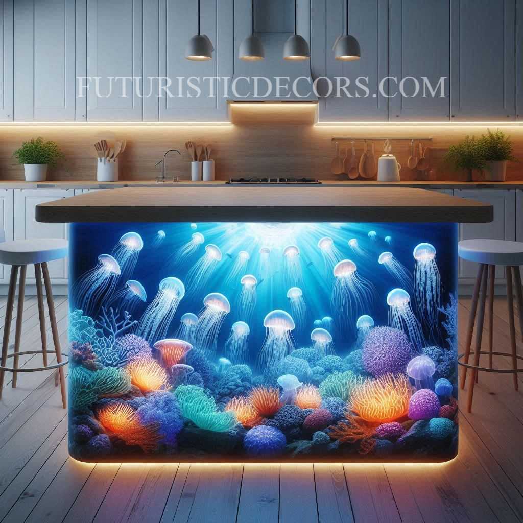 Jellyfish Kitchen Islands