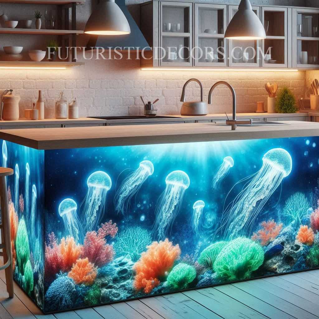 Jellyfish Kitchen Islands