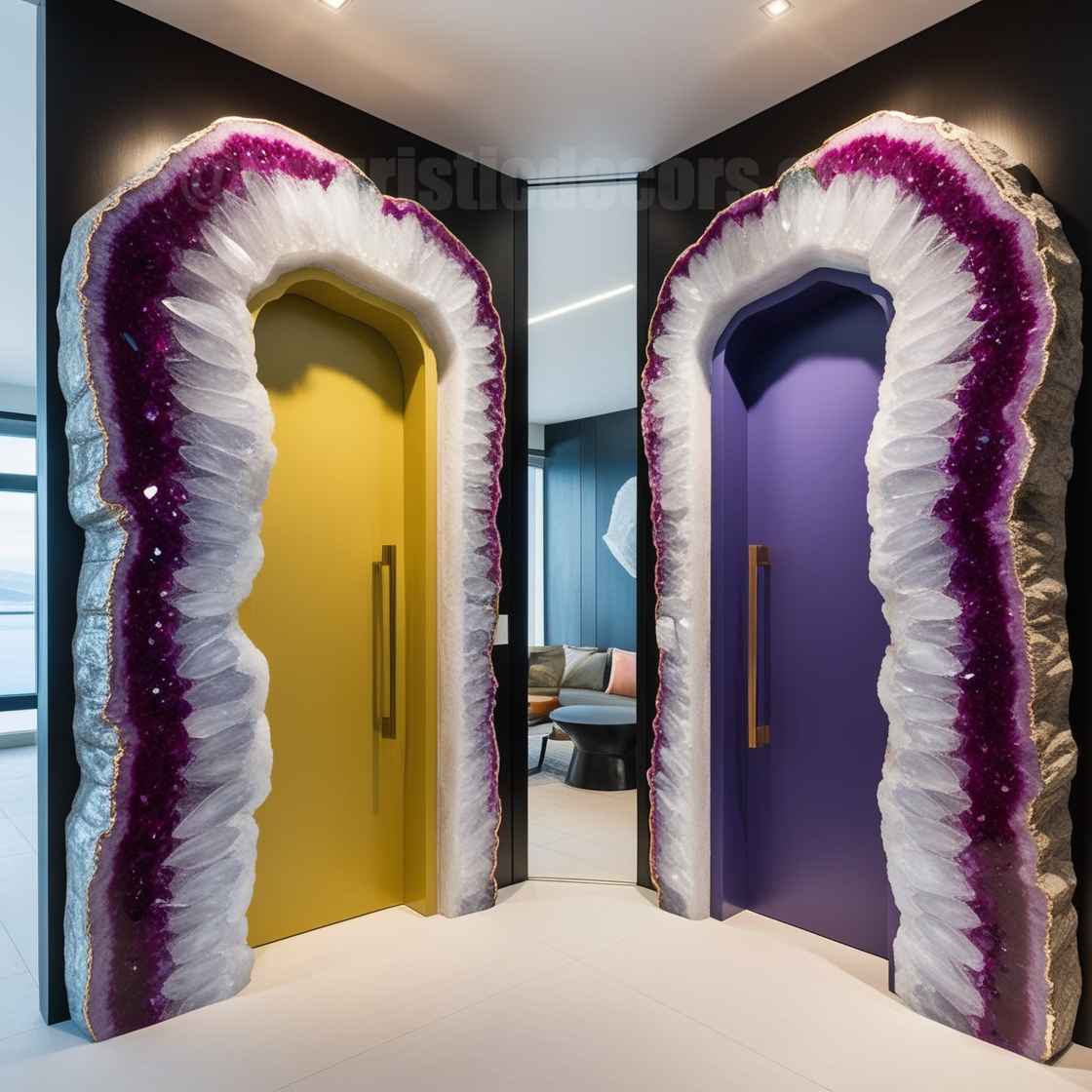 Giant Geode Doorway