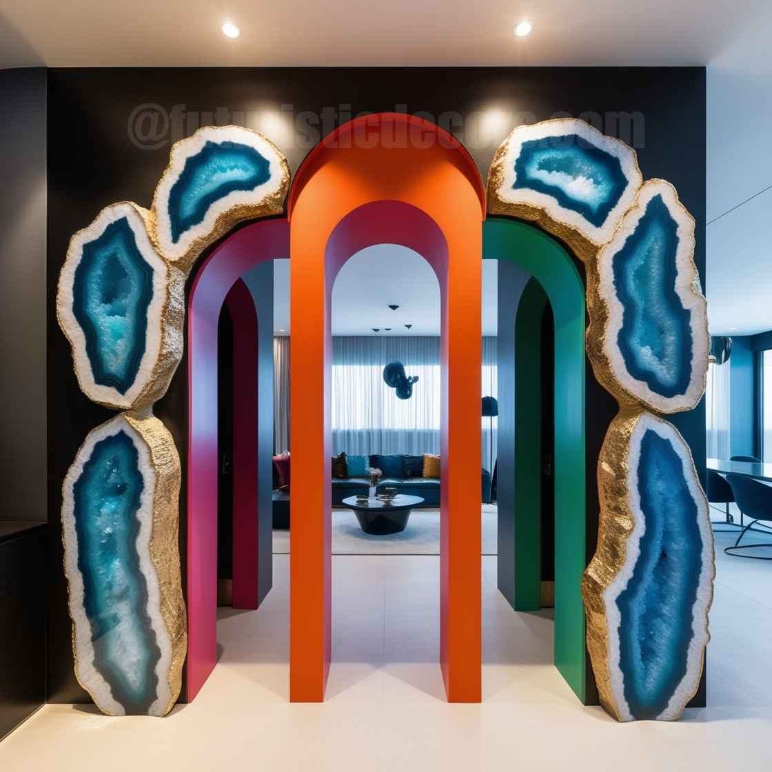 Giant Geode Doorway