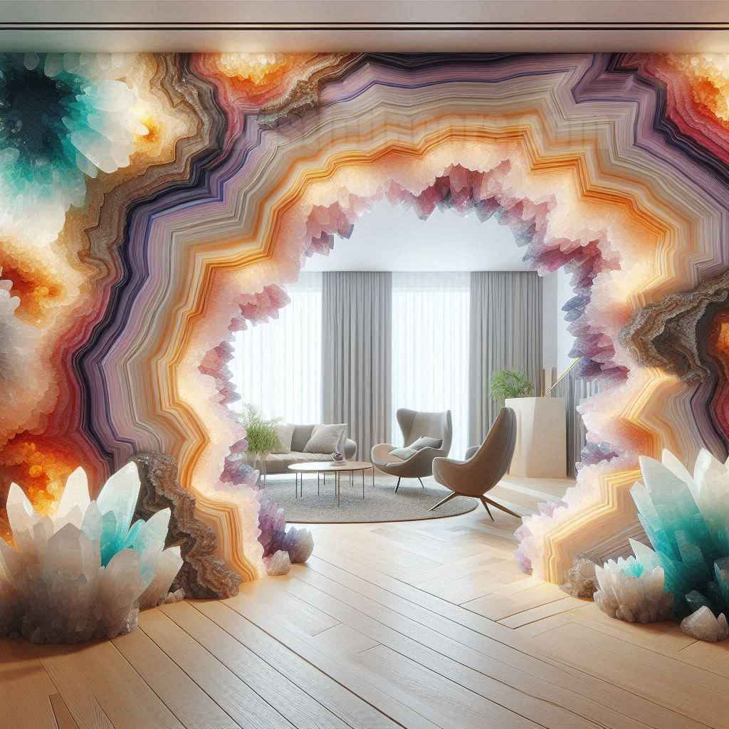 Giant Geode Doorway