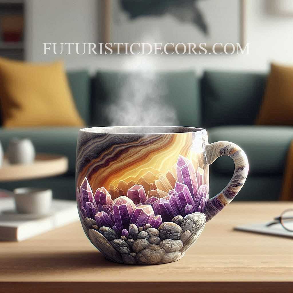 Mineral Crystal Coffee Mugs