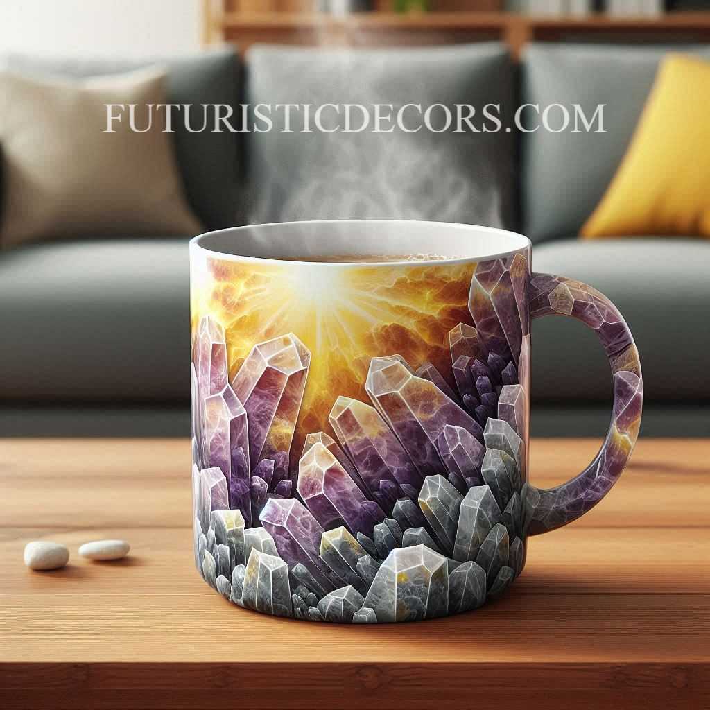 Mineral Crystal Coffee Mugs