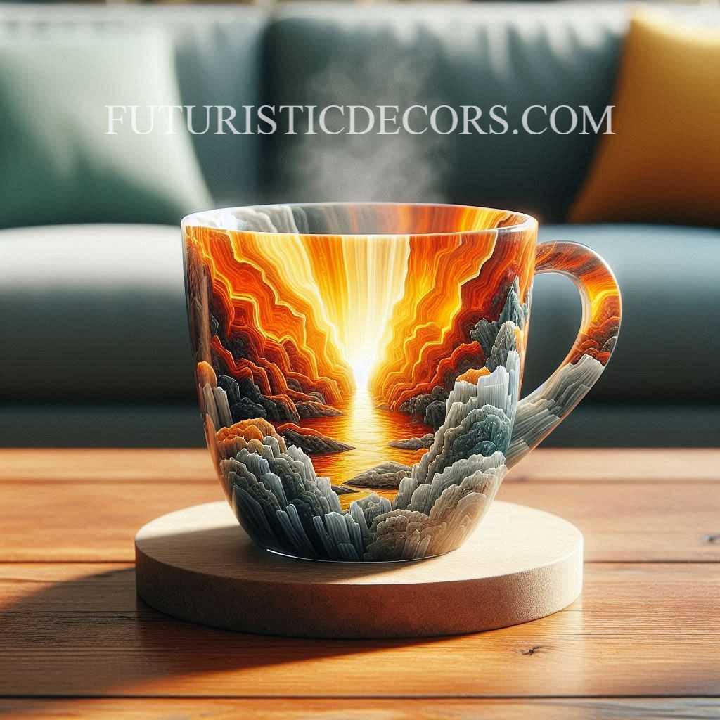 Mineral Crystal Coffee Mugs