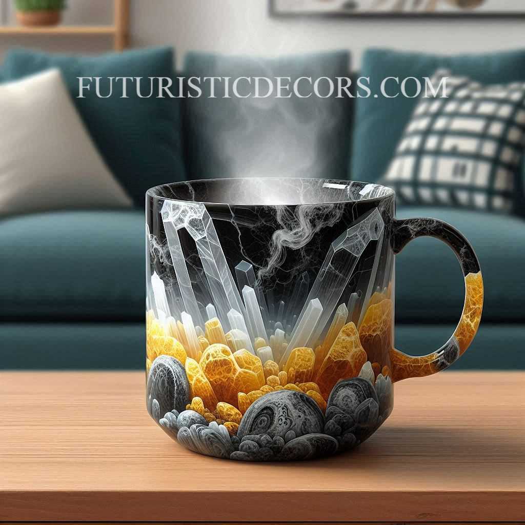 Mineral Crystal Coffee Mugs