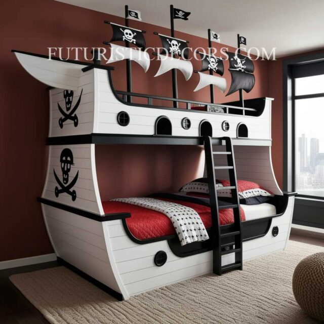 Pirate Ship Bunk Beds