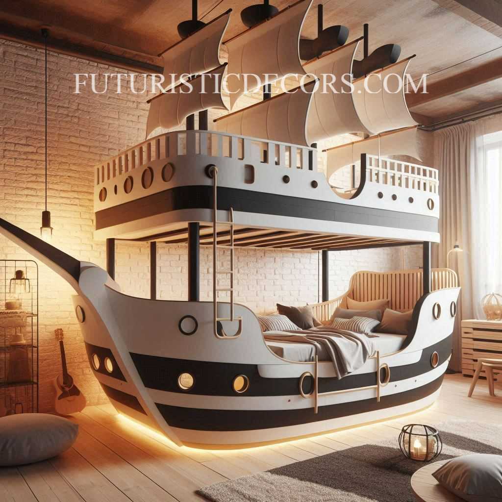 Pirate Ship Bunk Beds