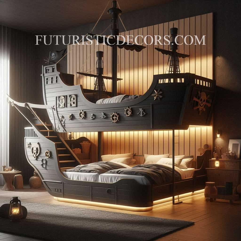 Pirate Ship Bunk Beds