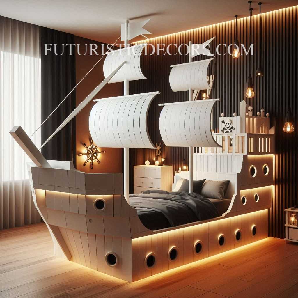 Pirate Ship Bunk Beds