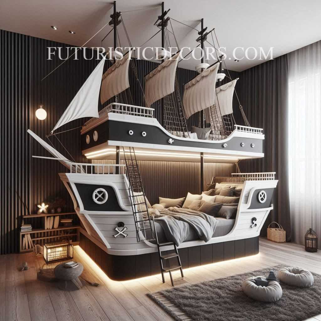 Pirate Ship Bunk Beds