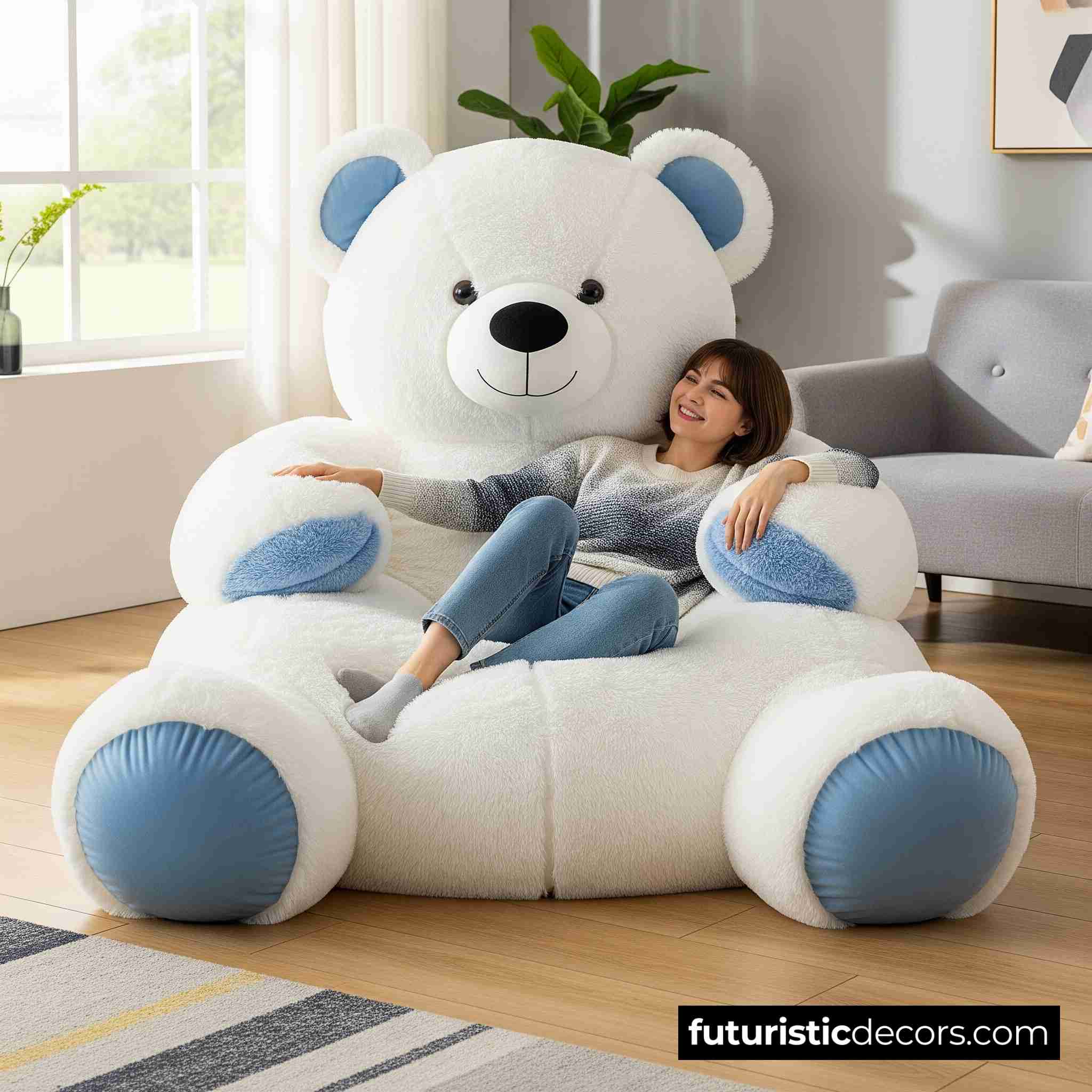 polar bear lounger