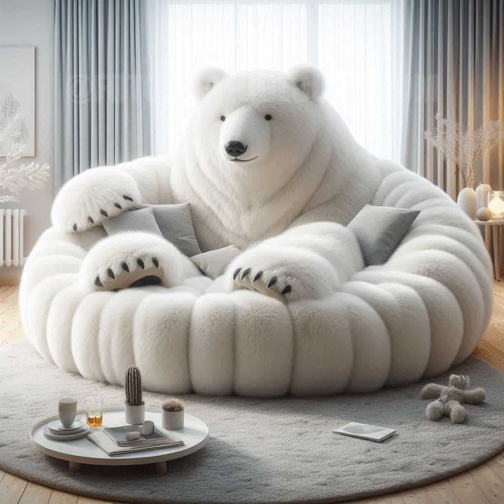 Polar Bear Lounger