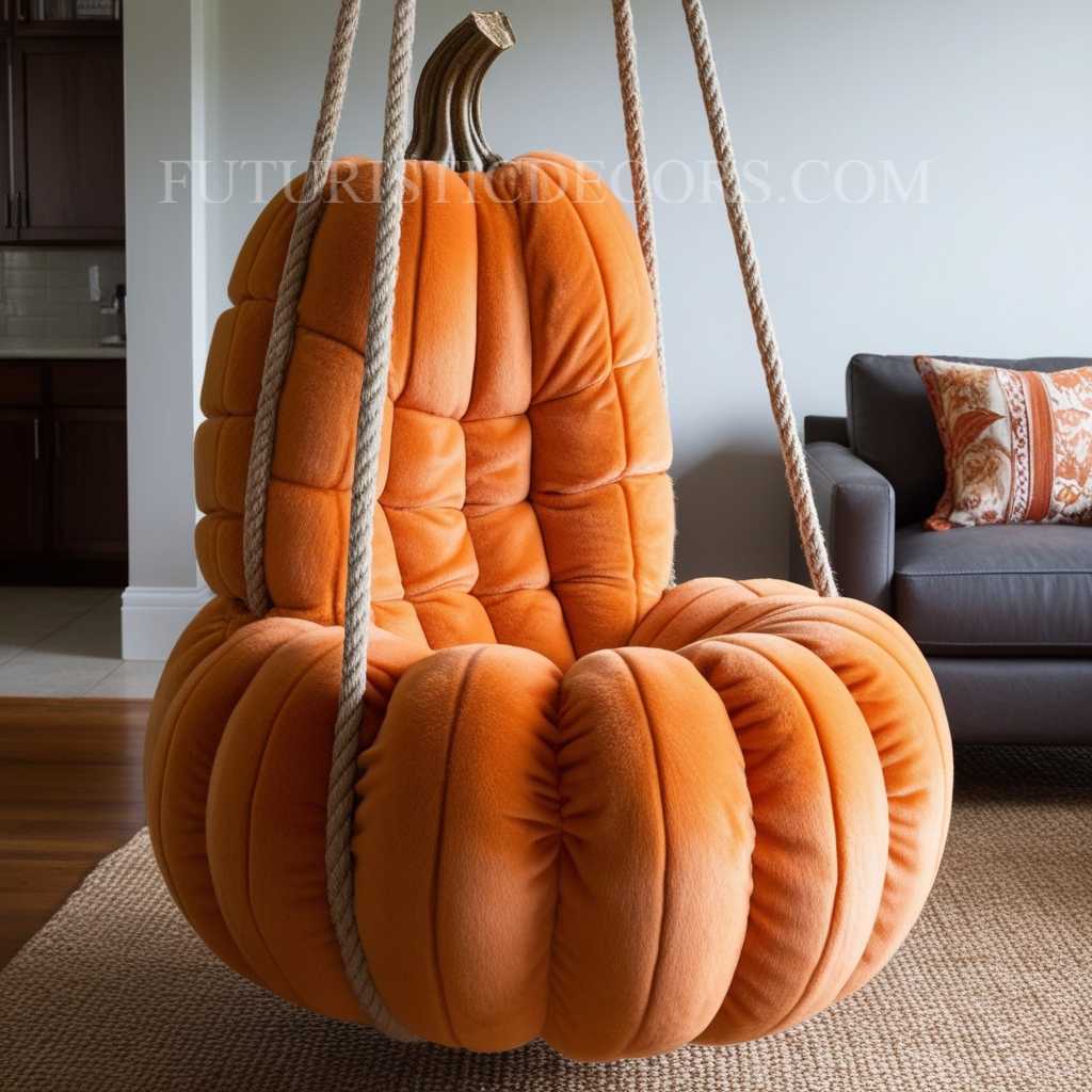 Pumpkin Porch Lounger