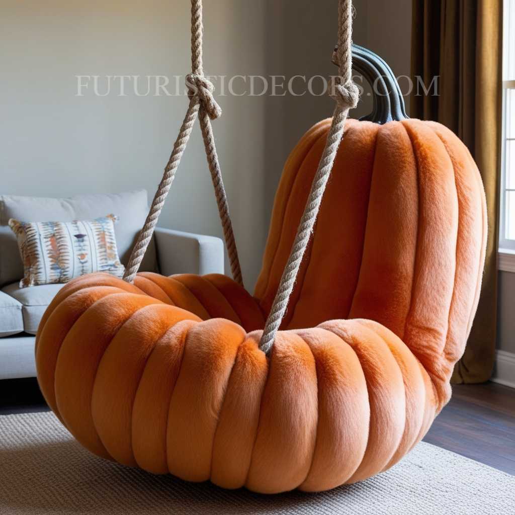 Pumpkin Porch Lounger