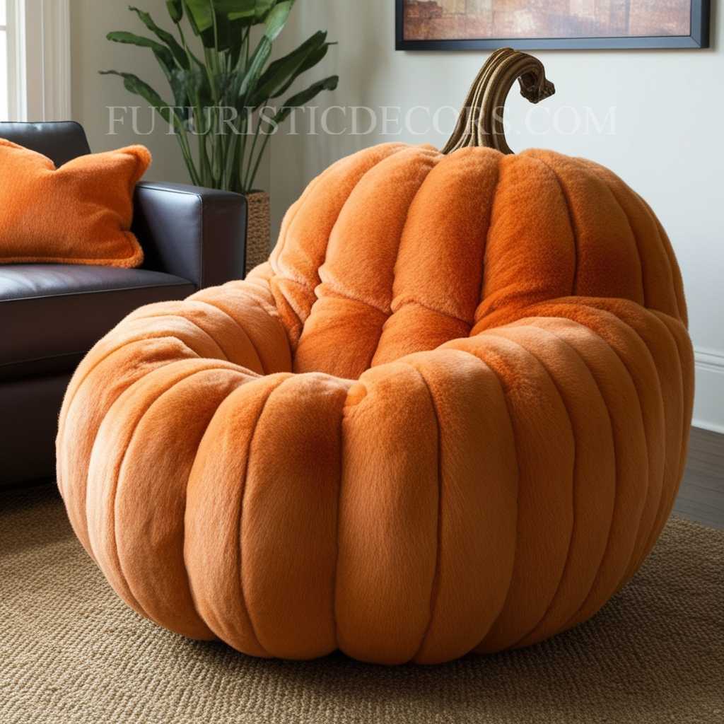 Pumpkin Porch Lounger