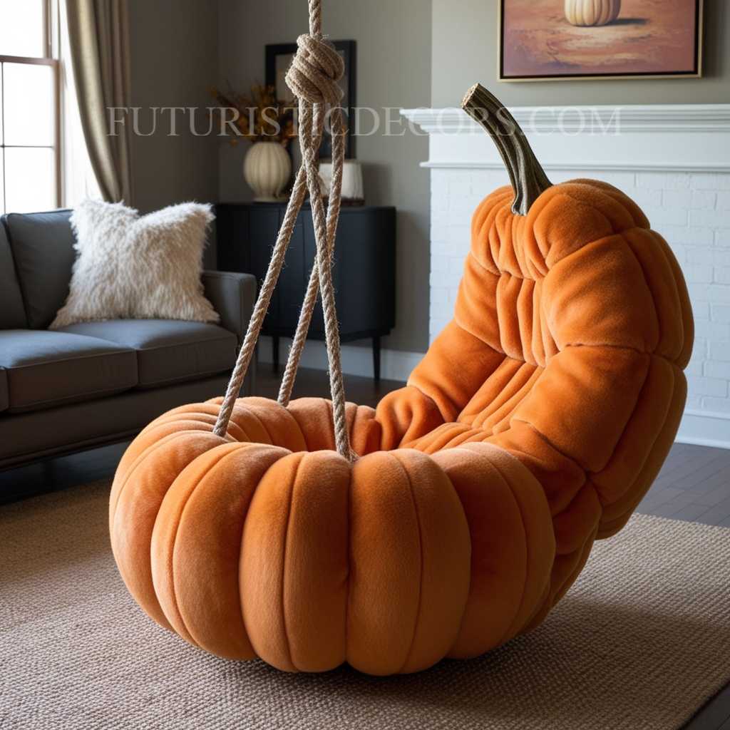 Pumpkin Porch Lounger