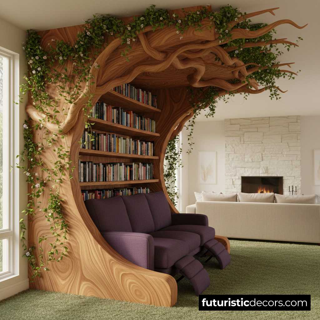 Sequoia Tree Reading Nook