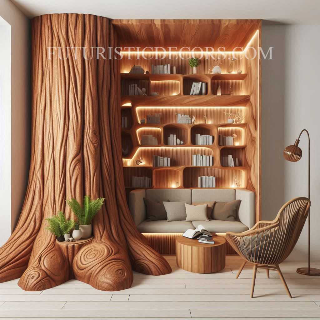 Sequoia Tree Reading Nook