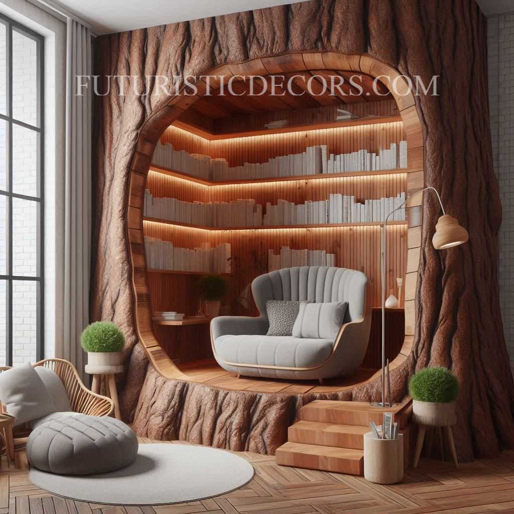 Sequoia Tree Reading Nook