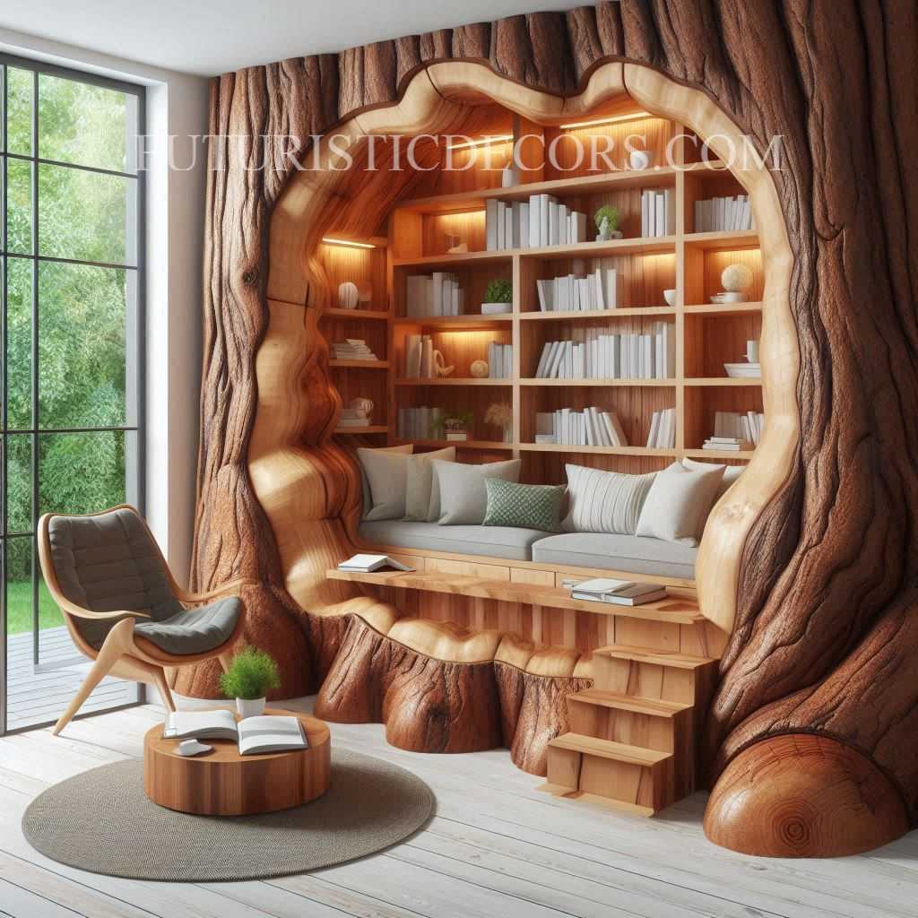 Sequoia Tree Reading Nook