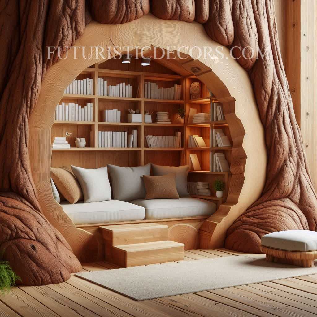 Sequoia Tree Reading Nook