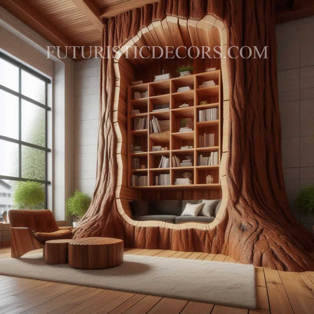 Sequoia Tree Reading Nook