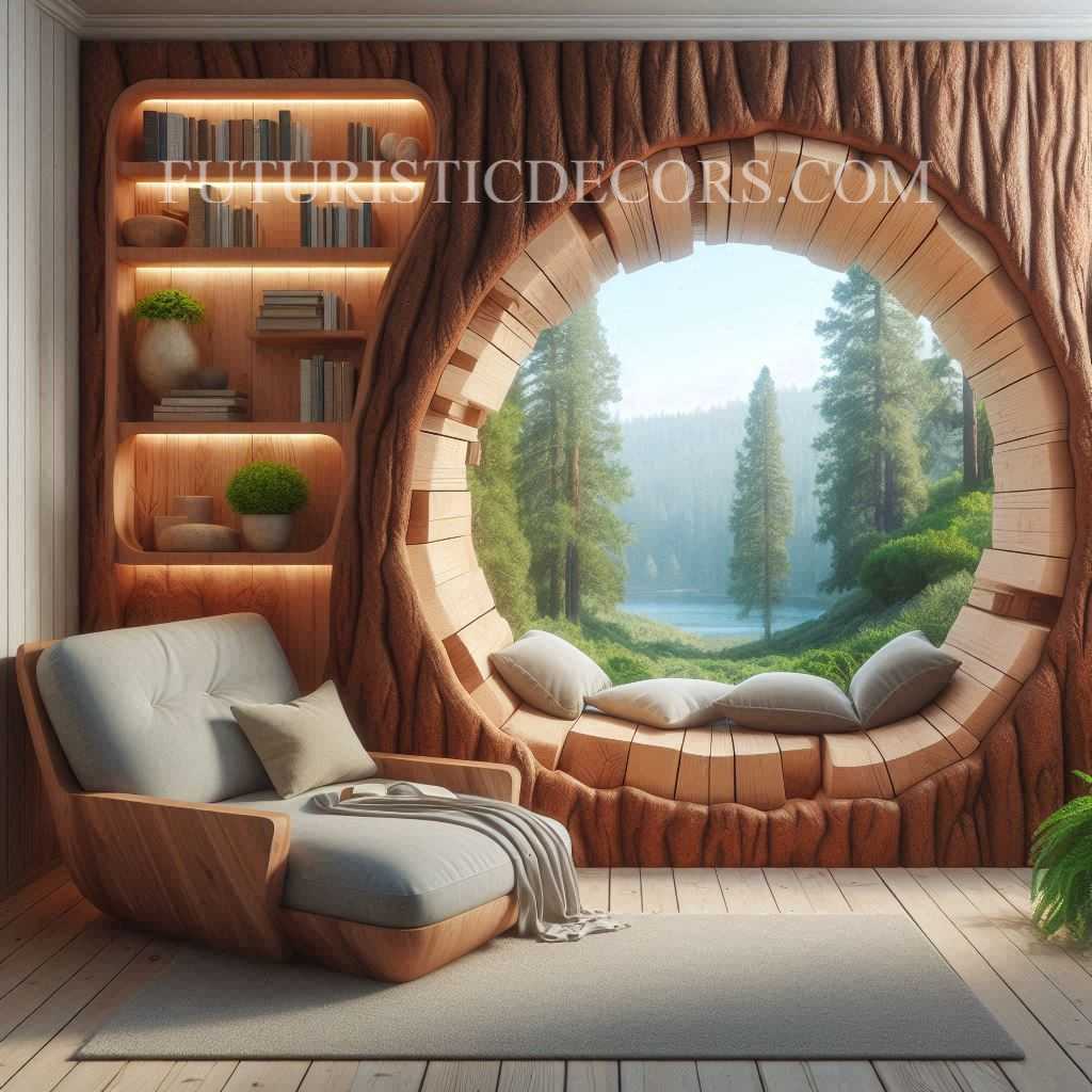 Sequoia Tree Reading Nook