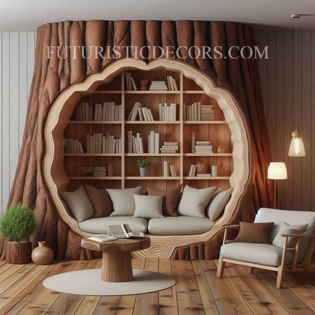 Sequoia Tree Reading Nook