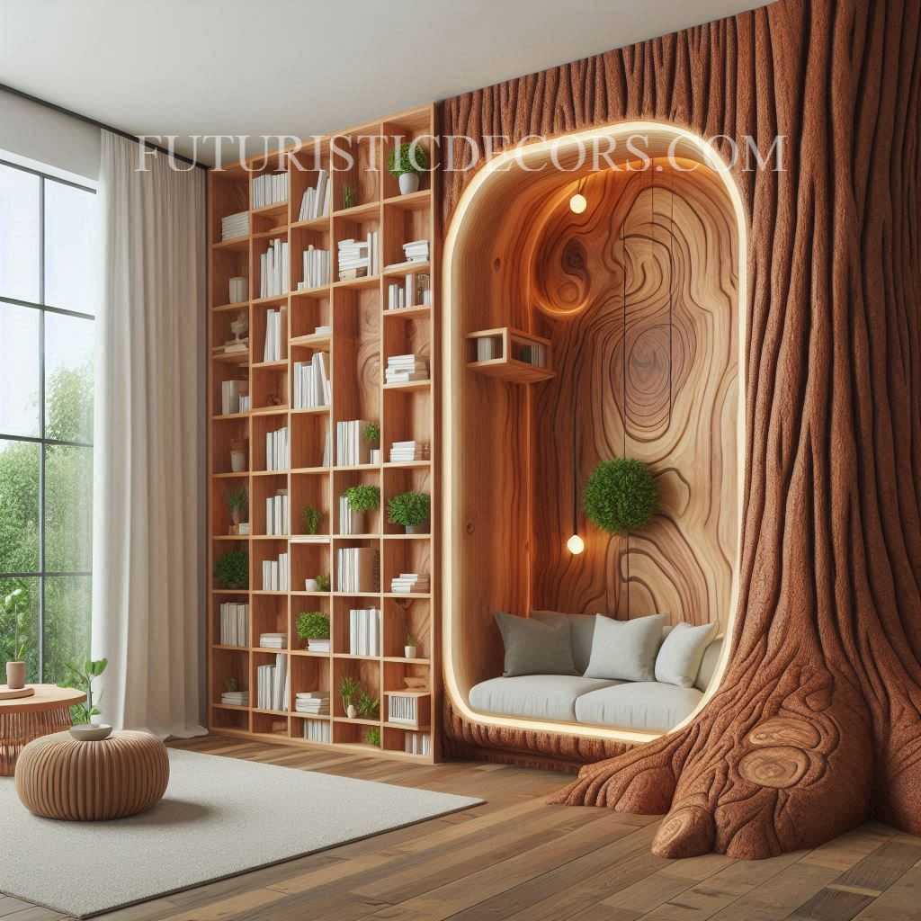 Sequoia Tree Reading Nook