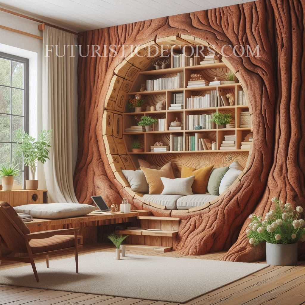 Sequoia Tree Reading Nook