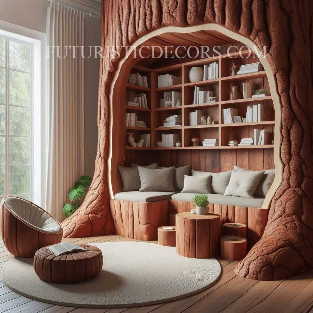 Sequoia Tree Reading Nook