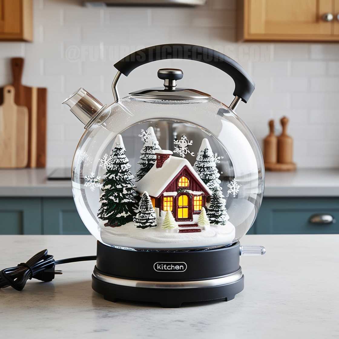 Snow Globe Kettle