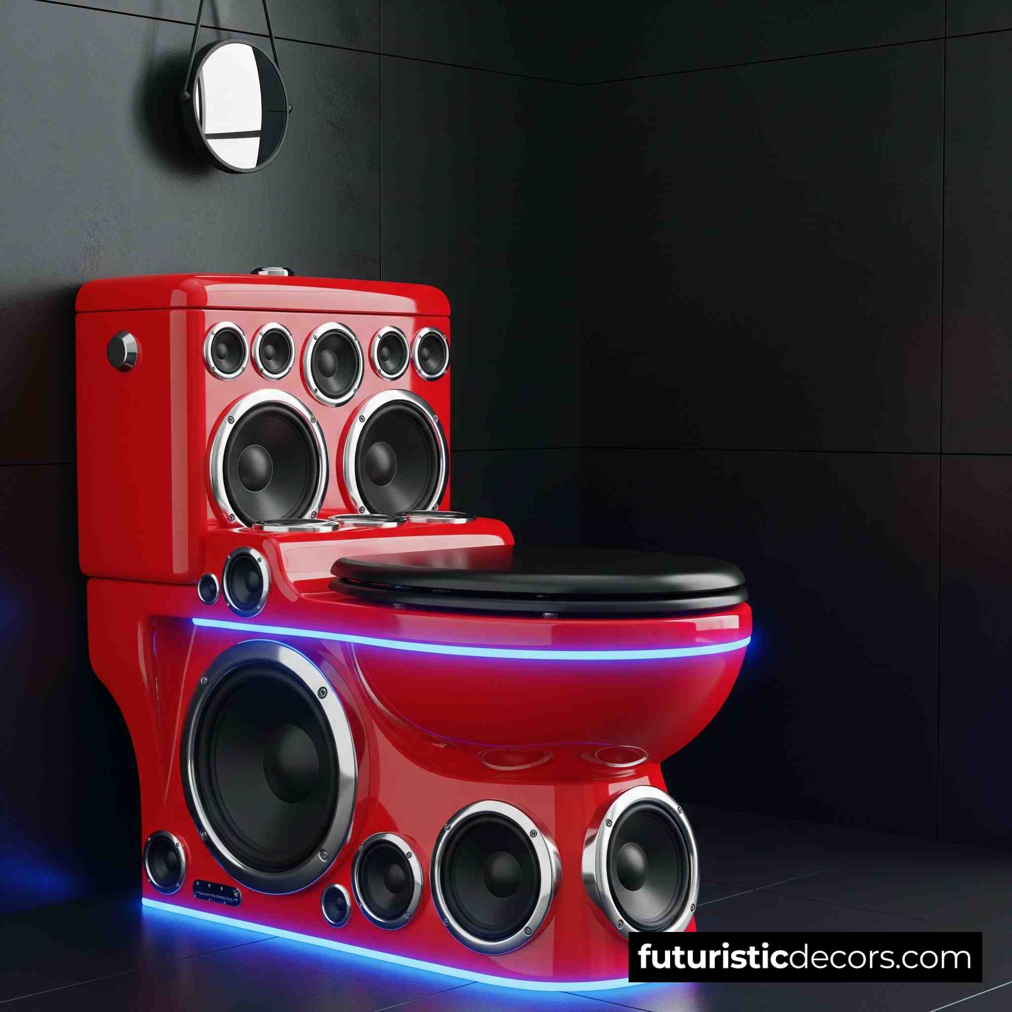 Speaker Toilets