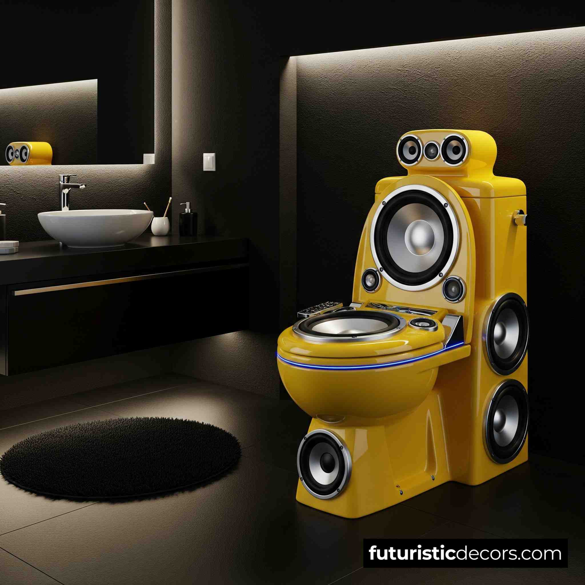Speaker Toilets