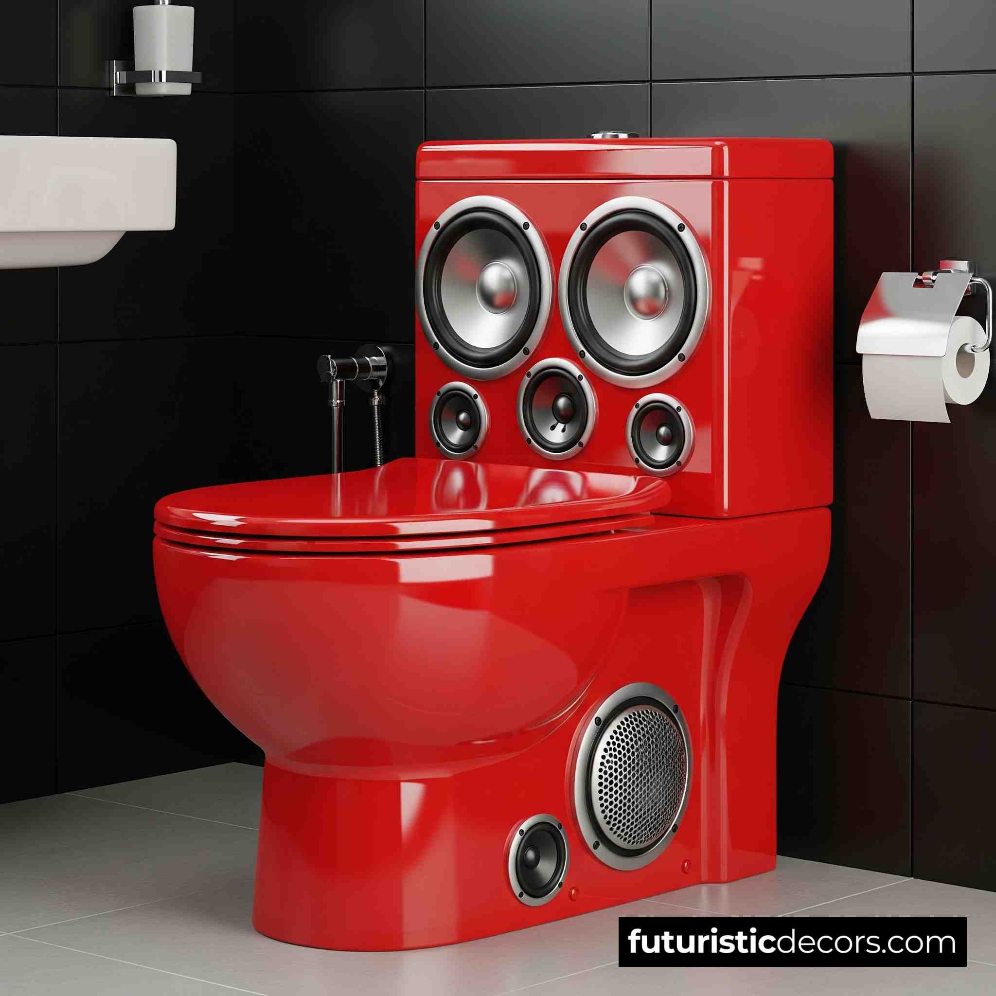 Speaker Toilets