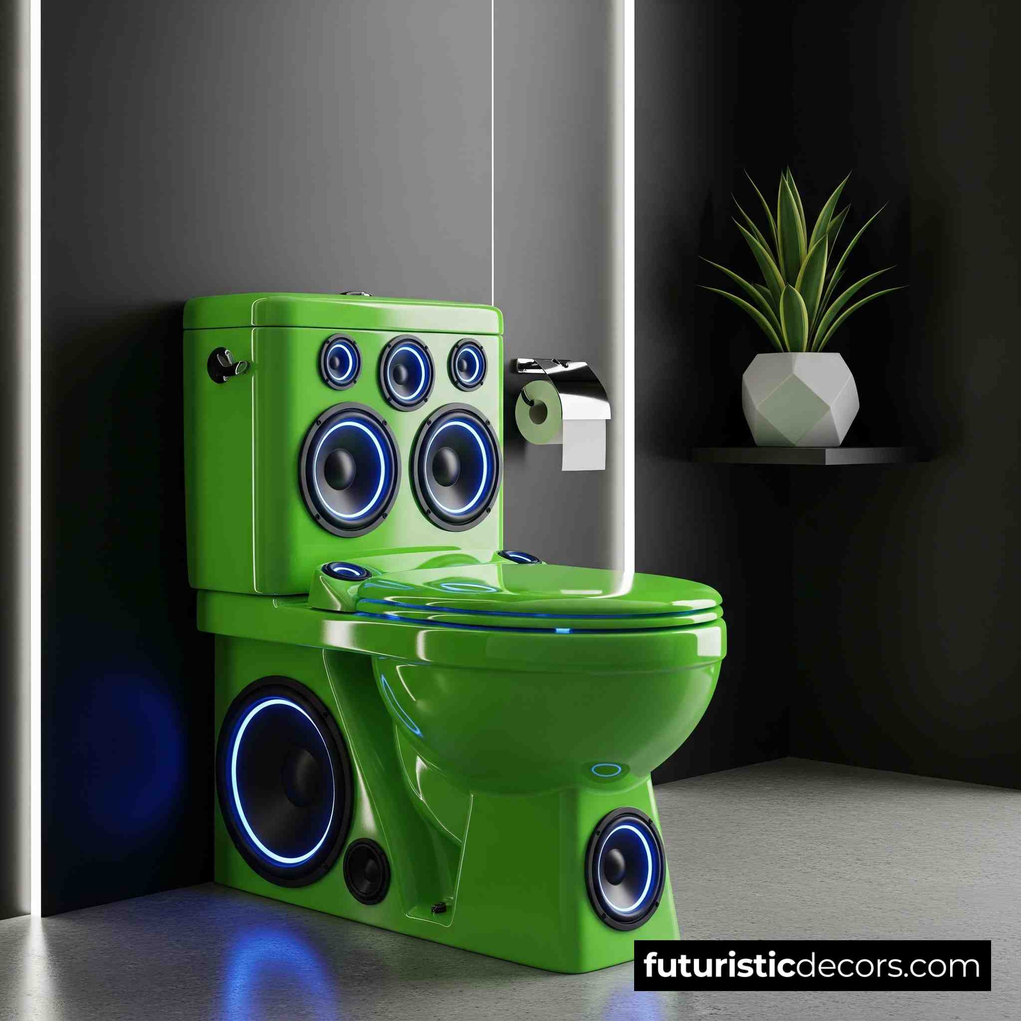 Speaker Toilet